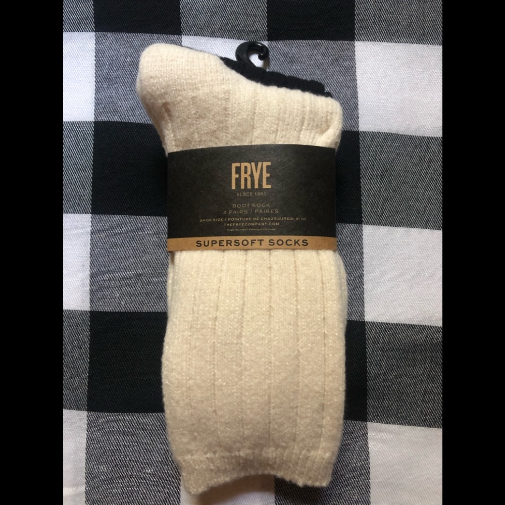 Frye boot socks 2 pack
